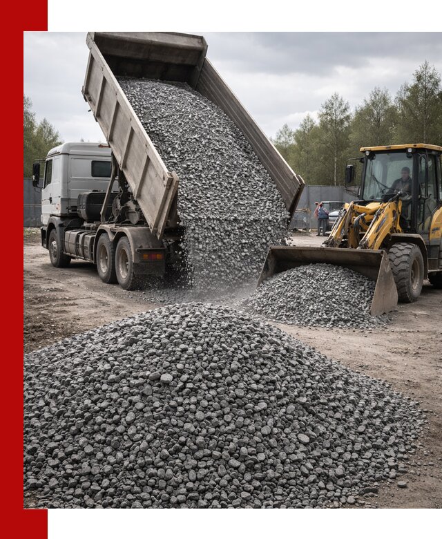 Доставка и продажа щебня гранитного в Кстово