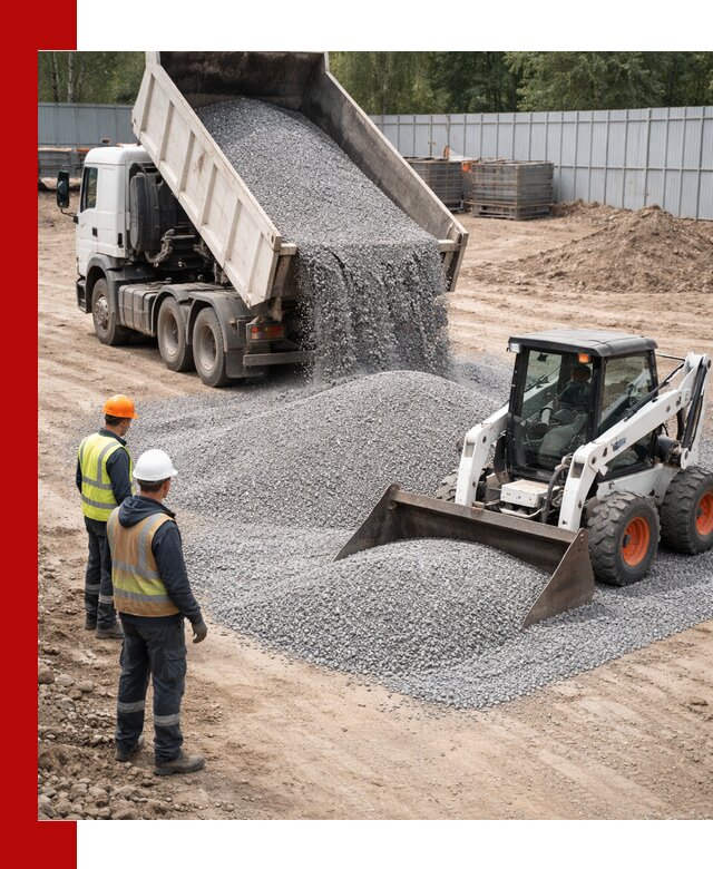 Доставка и продажа гранитного щебня фракции 0-5 в Кстово