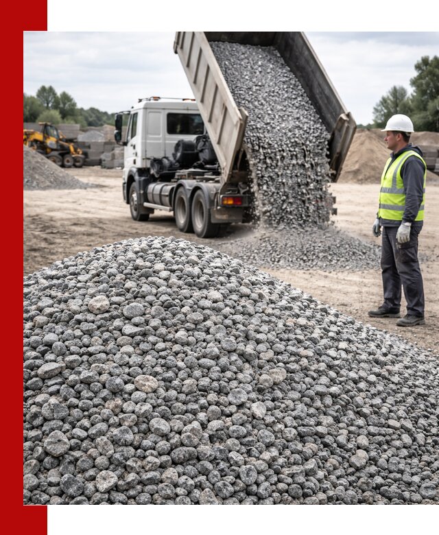 Доставка и продажа гранитного щебня фракции 5-20 в Кстово