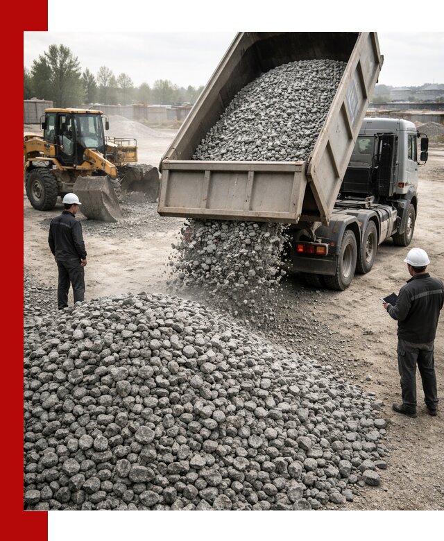 Доставка гранитного щебня фракции 20-40 в Кстово
