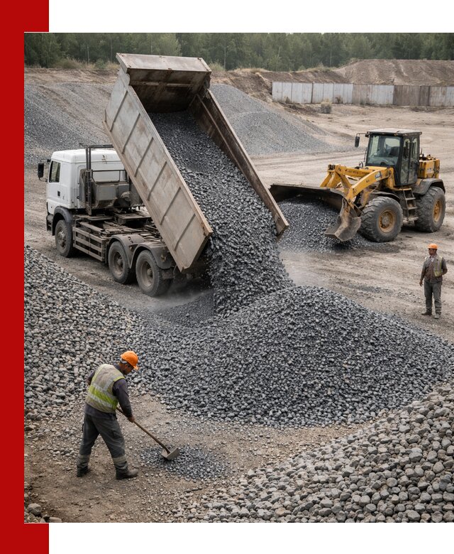 Щебень габбро-диабаз фр. 5-20 с доставкой в Кстове