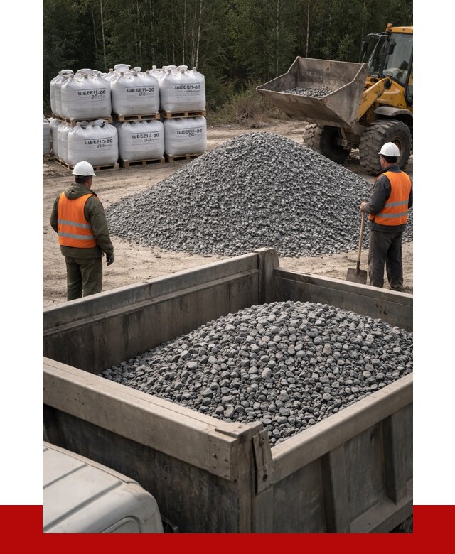 Щебень габбро диабаз 20-40 в Кстово от 3463 руб. | ПРОНЕРУДКсв