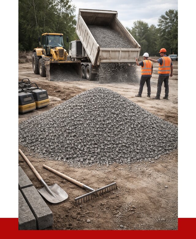 Гравийный щебень купить в Кстово от 2240 р. ПРОНЕРУДКсв
