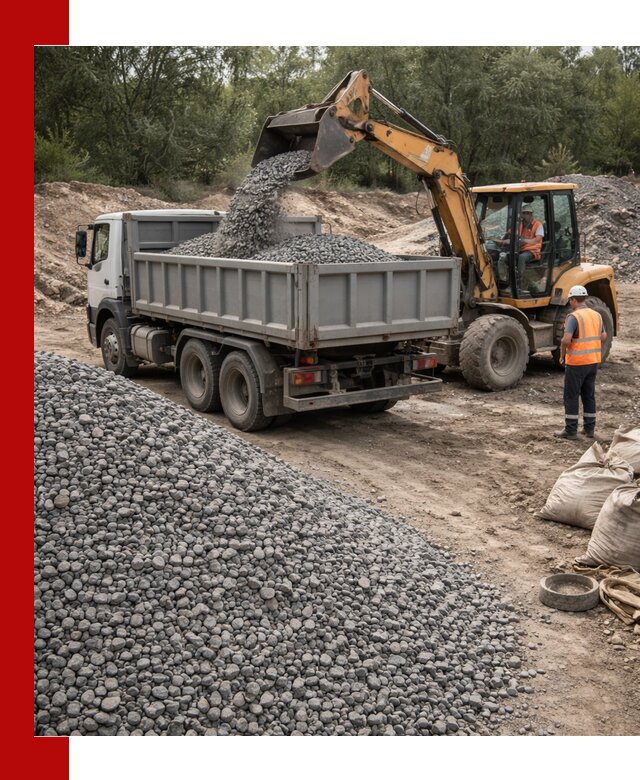 Доставка гравийного щебня в Кстово оптом и в розницу