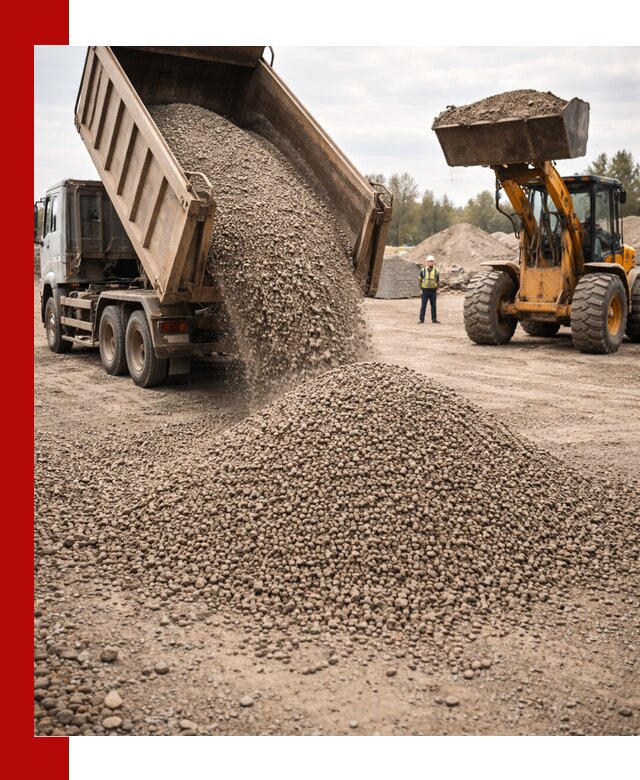 Гравийный щебень фракция 3–10 с доставкой в Кстово