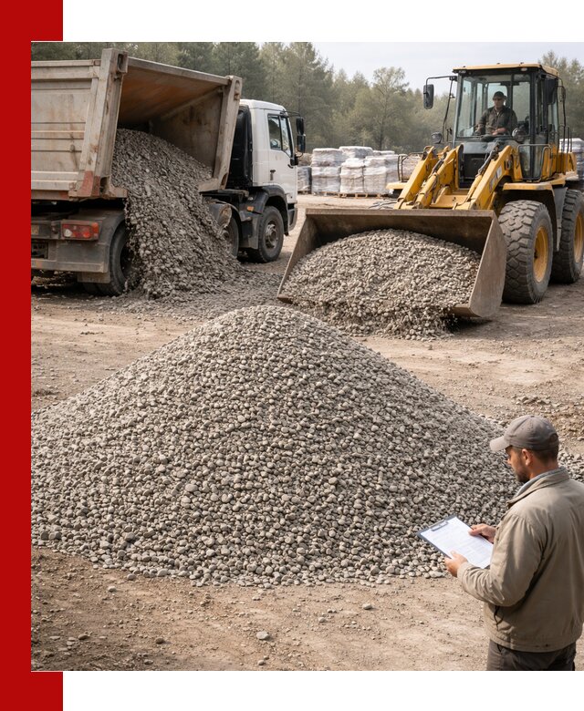Гравийный щебень фракция 5–10 с доставкой в Кстово