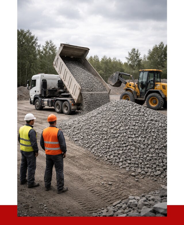 Гравийный щебень фракция 40-70 в Кстово от 9675р | ПРОНЕРУДКсв