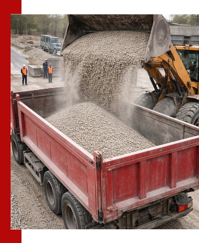 Купить известняковый щебень фракции 0-5 с доставкой в Кстово