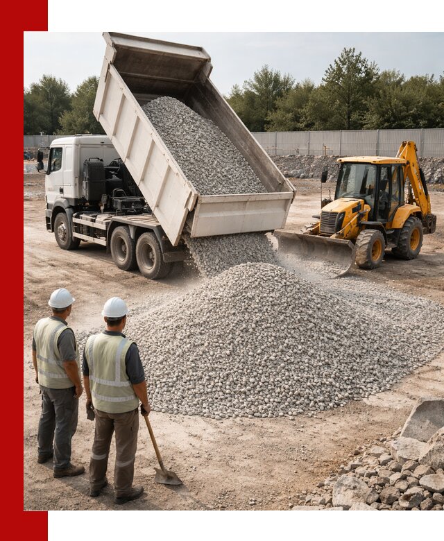 Купить известняковый щебень фракции 5–10 мм с доставкой в Кстово