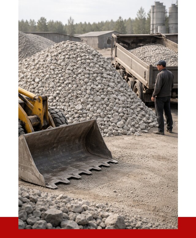 Известняковый щебень фракция 40-70 в Кстово от 4277 р. | ПРОНЕРУДКсв