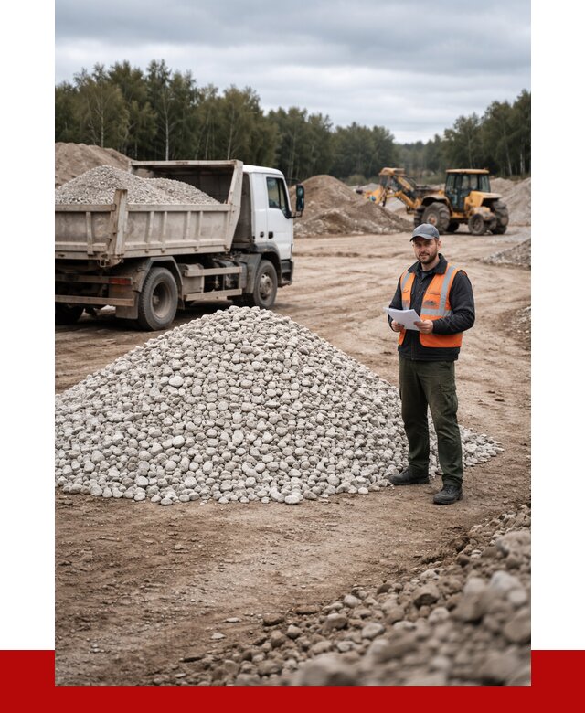 Доломитовый щебень в Кстово купить от 2240 р., ПРОНЕРУДКсв