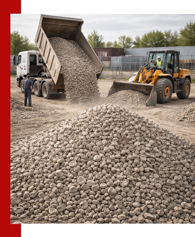 Доломитовый щебень фракции 20–41 с доставкой в Кстово