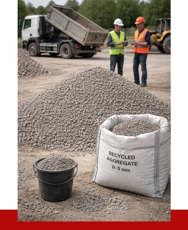 Вторичный щебень фракция 0-5 в Кстово от 1629 р. ПРОНЕРУДКсв