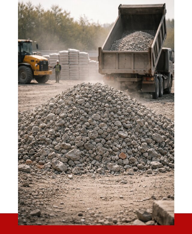 Вторичный щебень фракция 70-150 в Кстово от 1426 р. | ПРОНЕРУДКсв