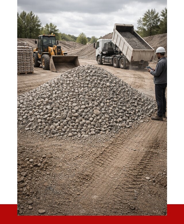 Купить бетонный щебень в Кстово, от 3259 р. ПРОНЕРУДКсв