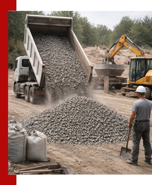 Доставка и продажа бетонного щебня в Кстово