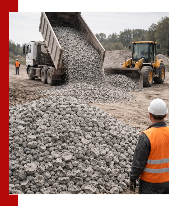 Доставка бетонного щебня фракции 20-40 в Кстово