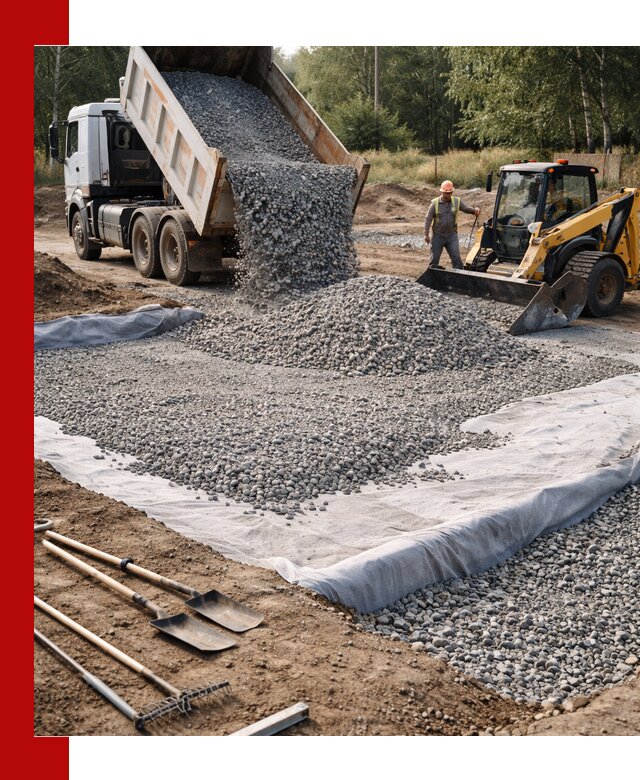 Щебень для фундамента с доставкой в Кстово