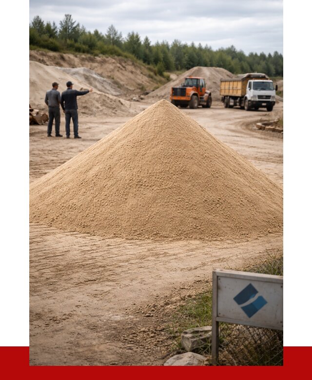 Карьерный песок навалом в Кстове от 1833 р. | ПРОНЕРУДКсв