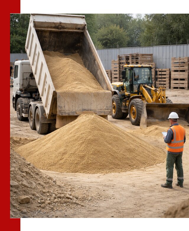Доставка карьерного мелкозернистого песка в Кстове