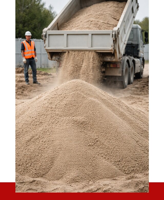 Купить сеяный песок с доставкой в Кстово от 2240 р ПРОНЕРУДКсв