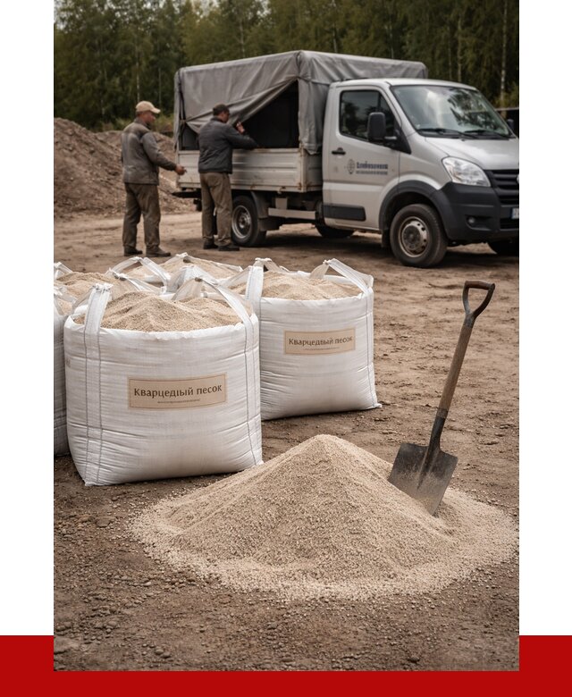 Кварцевый песок для пескоструя в Кстово от 4583 р. | ПРОНЕРУДКсв