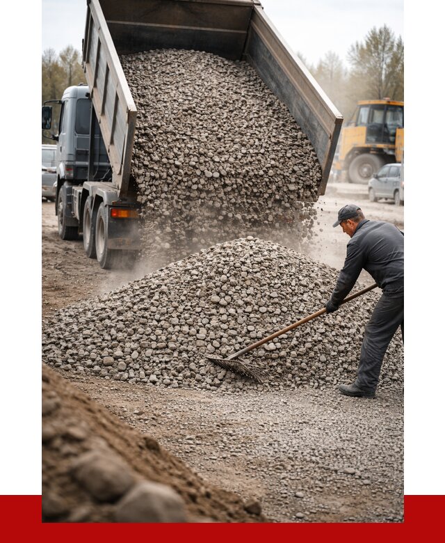 Гравий фракция 20-40 в Кстово от 2546 р. доставка | ПРОНЕРУДКсв