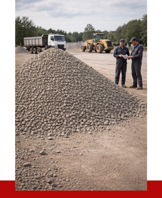 Купить гравий фракция 40-70 в Кстово от 1222 р. | ПРОНЕРУДКсв