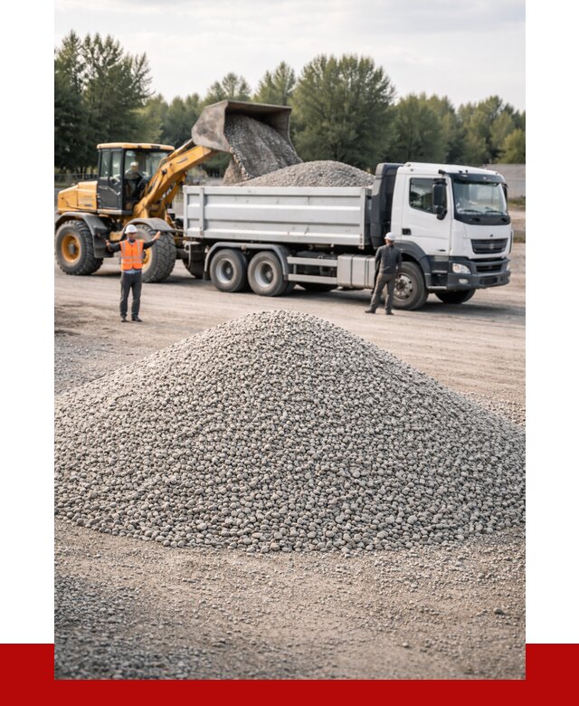 Купить мытый гравий в Кстово от 3564 р, доставка ПРОНЕРУДКсв