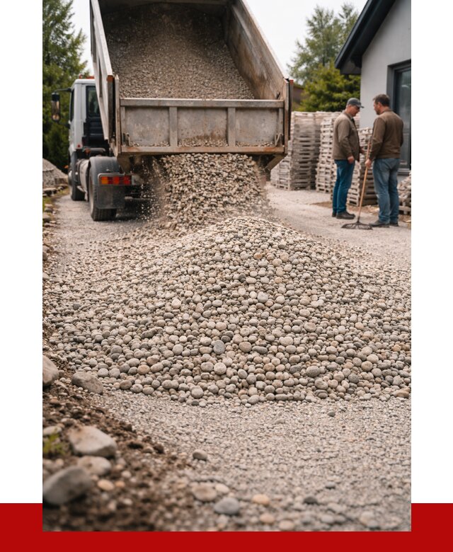 Галька речная в Кстово от 2750 р. с доставкой, ПРОНЕРУДКсв