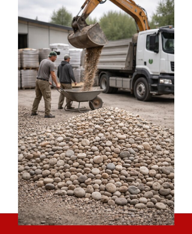 Галька декоративная в Кстово от 3259 р. за куб | ПРОНЕРУДКсв