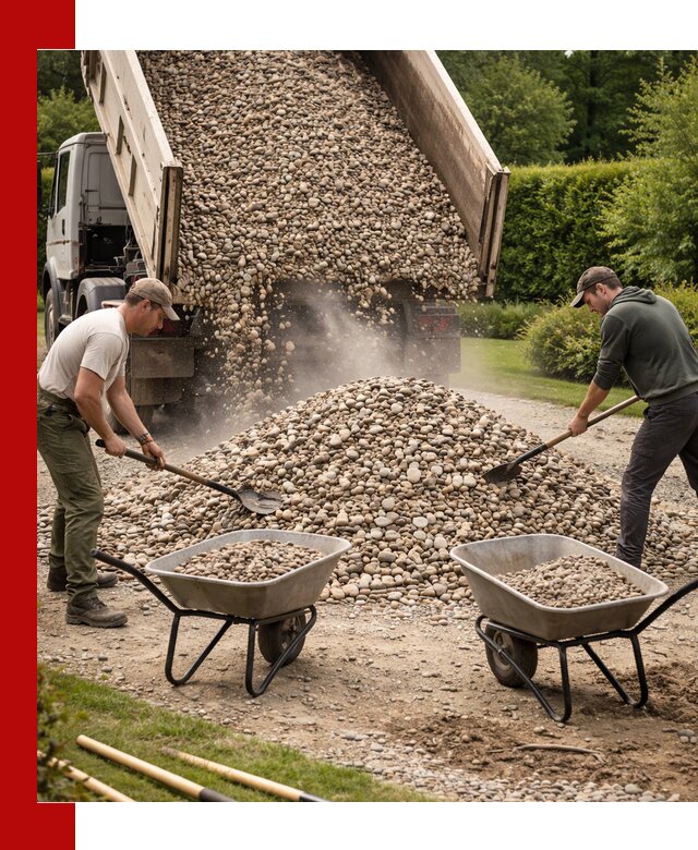 Доставка и продажа декоративной гальки в Кстово