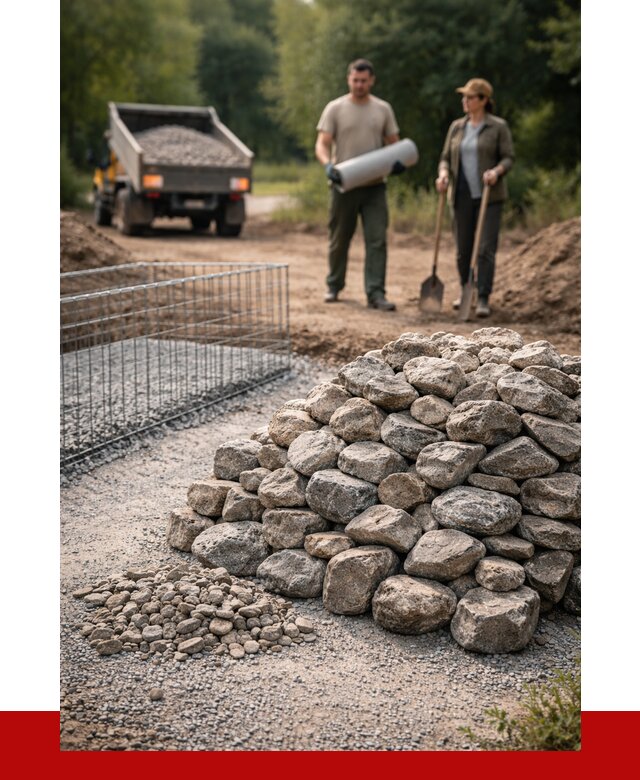 Камень для габионов фракция 100-200 в Кстово от 4888 р. | ПРОНЕРУДКсв