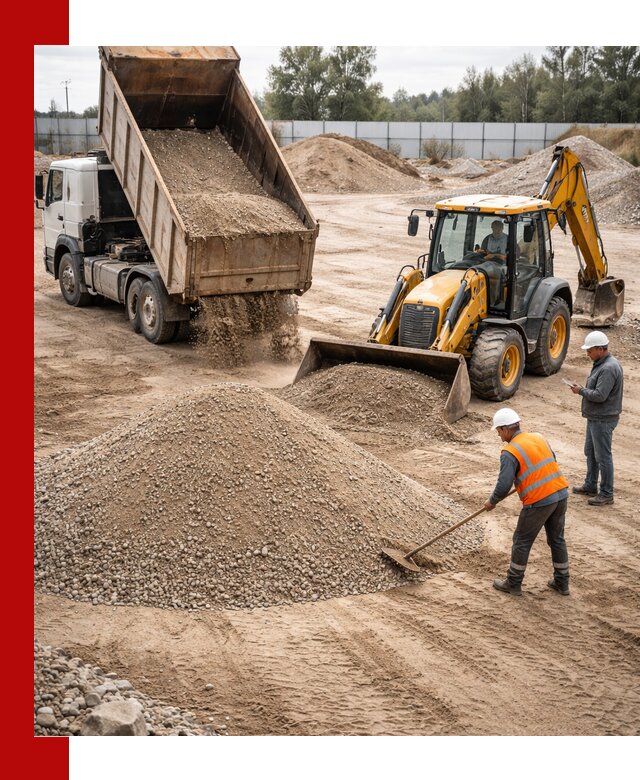 Поставка и доставка ПГС С4 в мешках и самосвалах в Кстово
