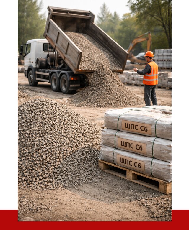 ЩПС С6 в Кстово с доставкой от 2240 р. за куб | ПРОНЕРУДКсв