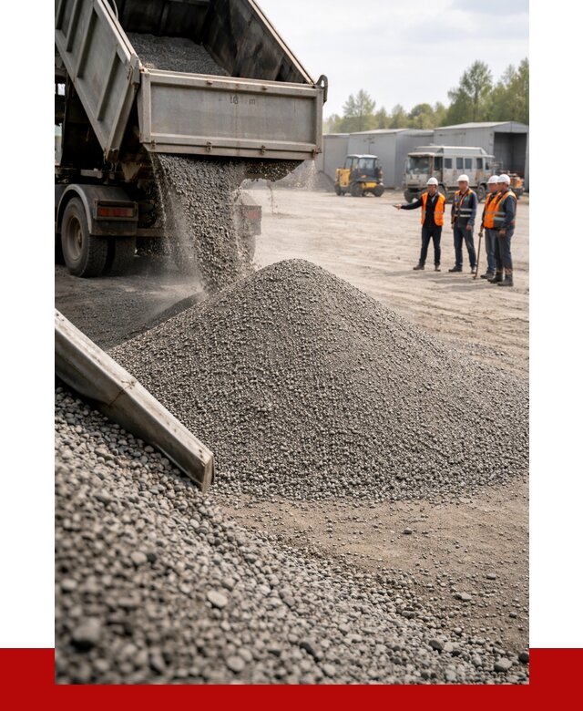 Гравийный отсев 0-5 в Кстово от 1222 р. с доставкой | ПРОНЕРУДКсв