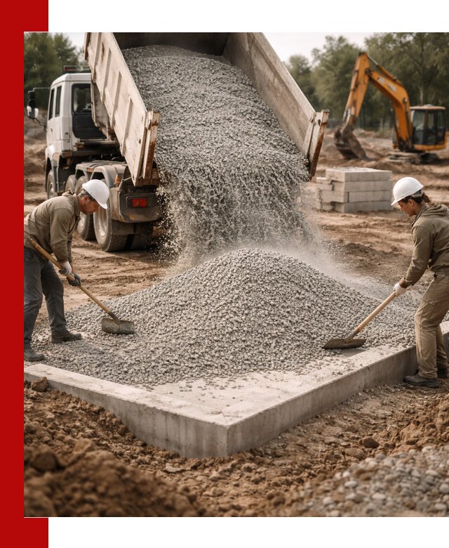 Доставка и продажа отсева для бетона в Кстово