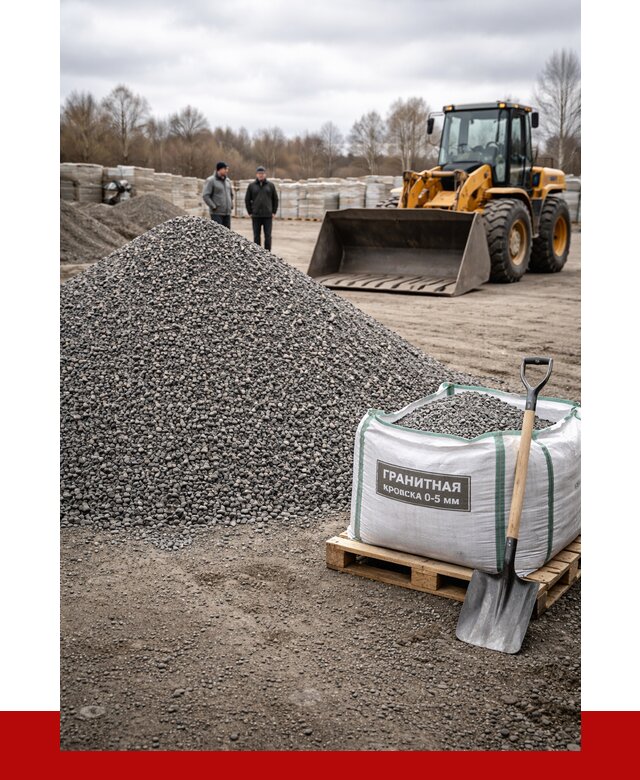 Купить гранитную крошку в Кстово от 4888 р. с доставкой | ПРОНЕРУДКсв