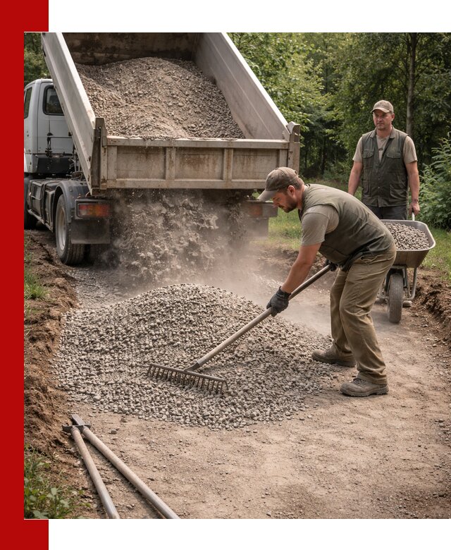 Каменная крошка для дорожек с доставкой в Кстово