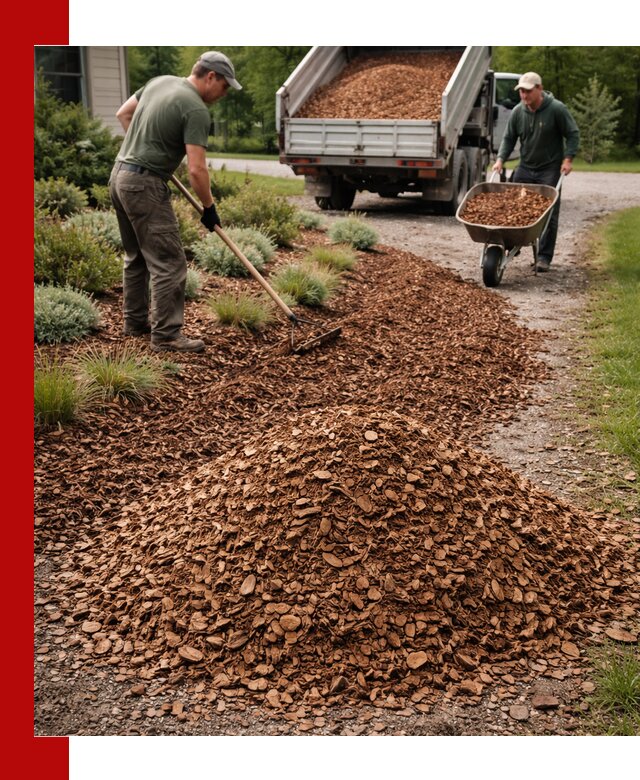 Крошка для мульчирования с доставкой в Кстово