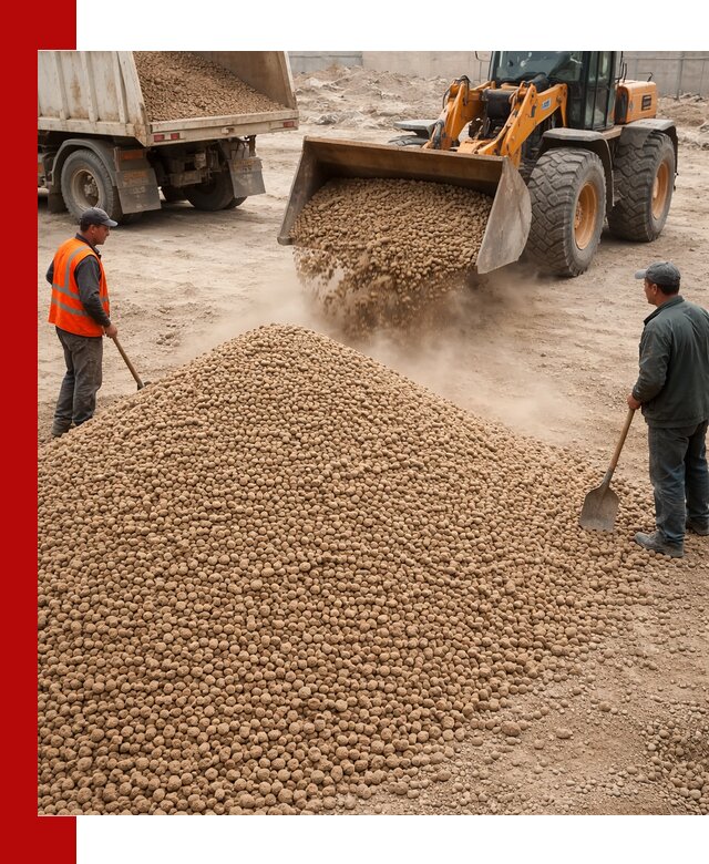 Керамзит фракция 10-20 с доставкой в Кстове