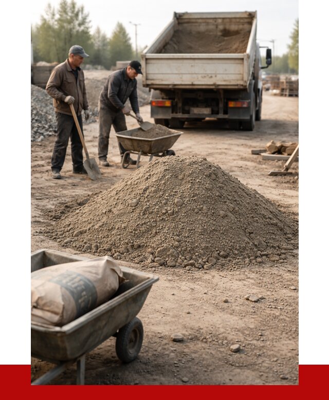 Цементно-песчаная смесь М150 в Кстово от 4786 р. | ПРОНЕРУДКсв