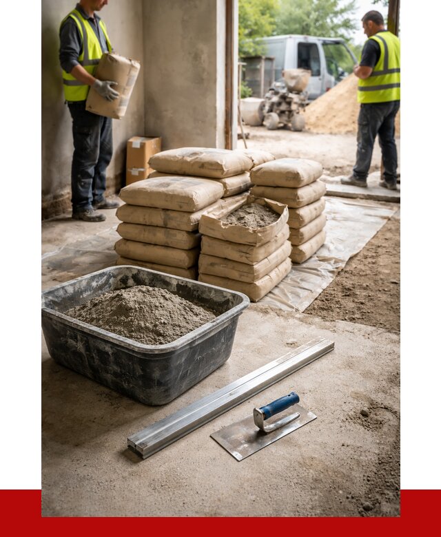 Купить сухую смесь для стяжки в Кстово от 4583 р. | ПРОНЕРУДКсв