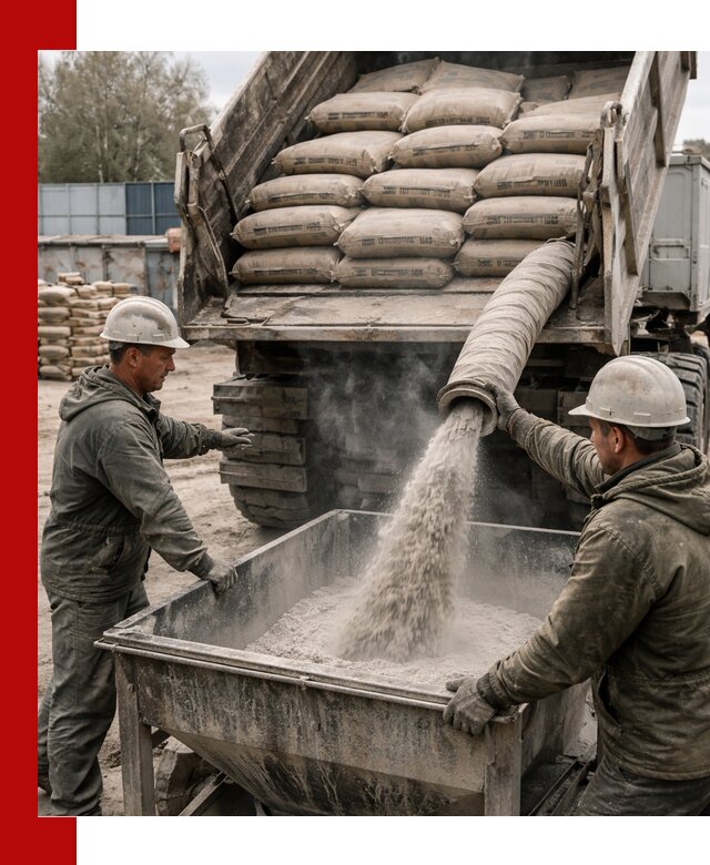 Доставка цемента М400 в Кстово оптом и в розницу