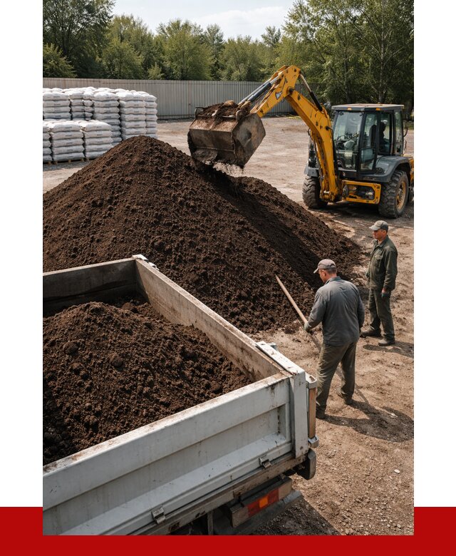 Растительный грунт с доставкой в Кстово от 3259 р. | ПРОНЕРУДКсв