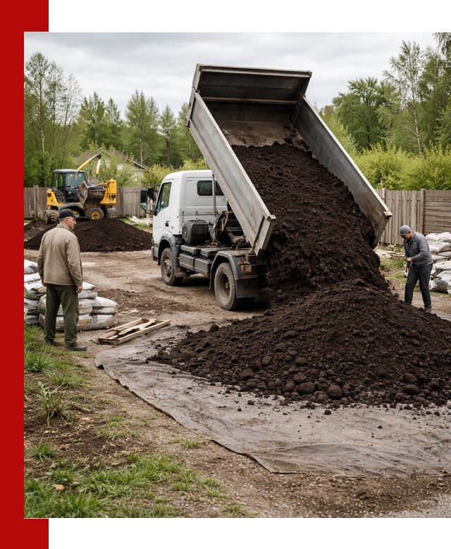 Доставка качественного почвогрунта в Кстово оптом и в розницу