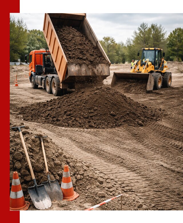 Поставка и доставка планировочного грунта в Кстово
