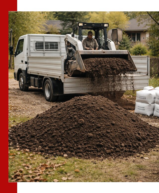 Доставка садовой земли в больших объёмах в Кстово