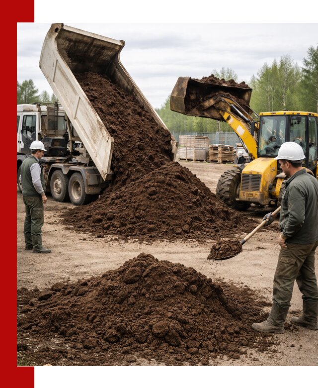 Доставка торфа оптом и в мешках в Кстово