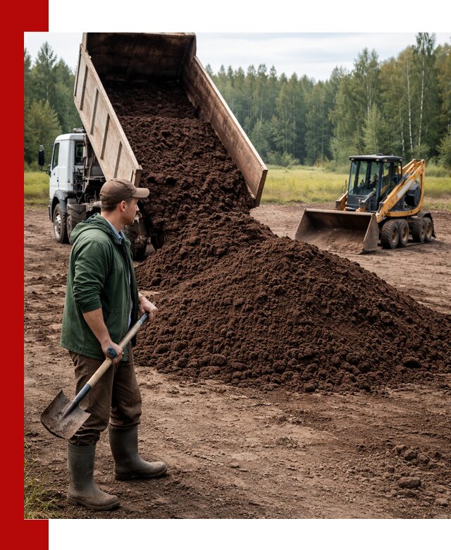 Купить верховой торф с доставкой в Кстово для садоводства и растений